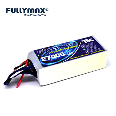 Batteria Lipo Fullymax 6s 22,2 V 15C 27000mAh Batteria drone commerciale UAV UAS EVTO
