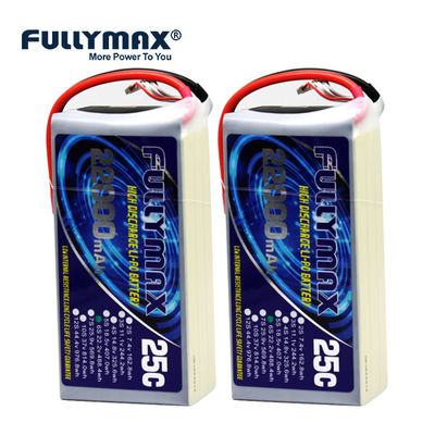 Batteria 6s 22000mah Fullymax 6cell 25C Quadcopter della batteria 22000mah 22.2v Lipo del fuco del UAV dell'elicottero di Muti