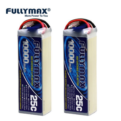 Fuco Li Polymer Battery 10000mah 22.2V 25C 6s 10000mah Lipo della batteria dello Li-ione 6s