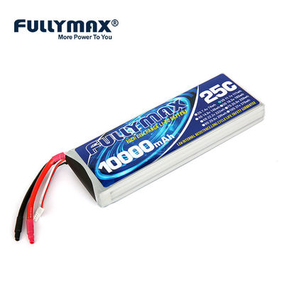 Fornitore della batteria di Evtol del Lilium degli aerei della batteria 11,1 V 10000mah Fullymax 3cell 25C di Lipo del fuco