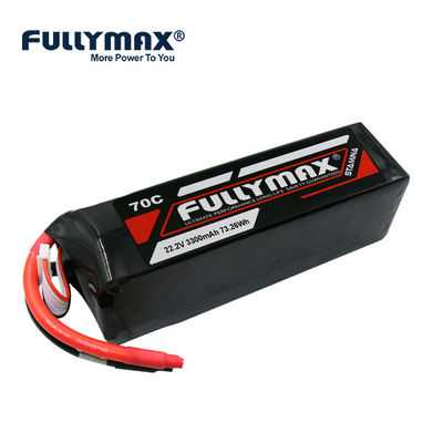 Batterie di Fullymax di VIGORE della batteria FPV Quadcopter 70C 22.2V di Fullymax 6s 3300mah Lipo