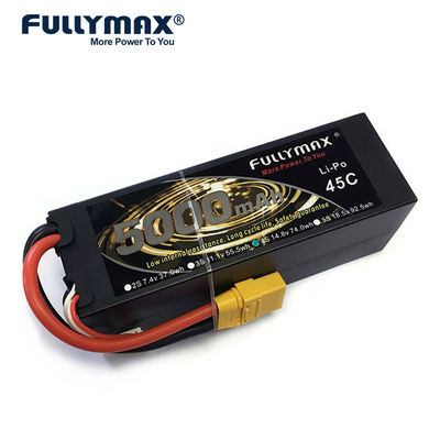 batterie per auto 4s Rc Lipo 45C 5000mAh 14,8 Volt Xt90 Lipo batteria 4S1P