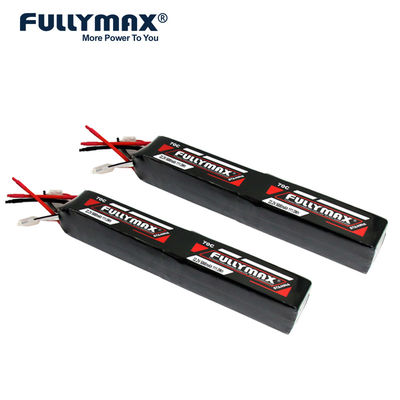 Pacchetto della batteria dell'aeroplano della batteria 12v 5000mah 44.4V Li Polymer RC di VIGORE 70C 12S Lipo