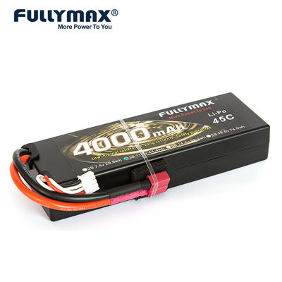 Fili di piombo dei giocattoli dell'automobile di Rc della batteria della batteria 45C 4000mAh 11.1V 3s 4000mah Lipo di Fullymax 3S Lipo