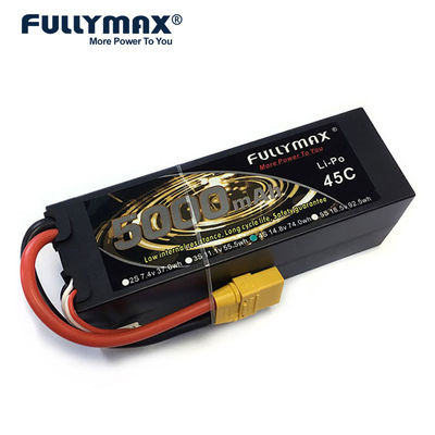 Modello Helicopter Batteries degli aerei della batteria 11.1v Rc di Lipo 3s 6500mah 55C Lipo