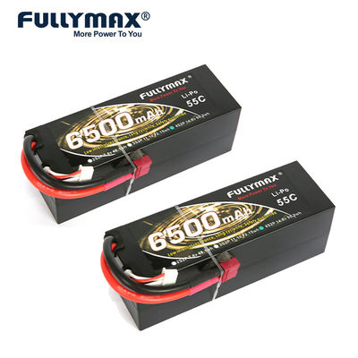 decani T Plug Rc Model Battery di hobby della batteria 14.8v 55C 6500mAh di 4S Lipo