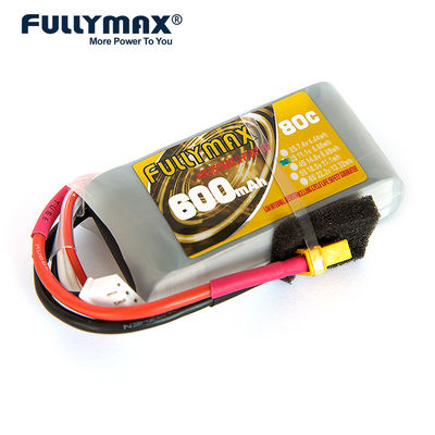fuco dell'automobile di batteria del crogiolo di batteria 80C Rc di 11.1V 3s 600mah Lipo FPV ricaricabile