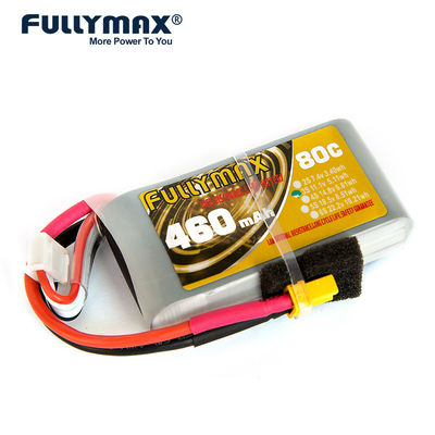 batteria di 460mah 3s 80c 460mAh 11.1v Lipo per la batteria di Mini Drone Uav Lipo Racing dell'elicottero di Rc