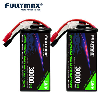 30000mAh 12 batterie Lipo 12S 44.4V 15C EVTOL agricoltura droni robotica subacquea
