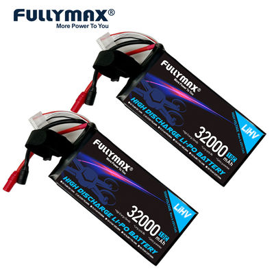 Pacco batteria 10C LiPo MAX 4.45V 32000mAh 6S 23.52V 5000mah 5200mah AS150 XT150 Spina