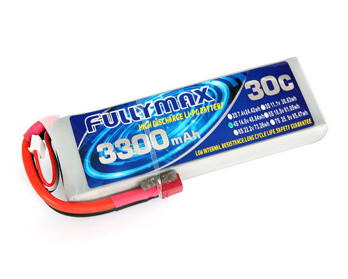 Pacchetto 30C 3300mAh 4S 14.8V della batteria di FULLYMAX LiPo con la spina di T per gli aerei RC Heli delle automobili RC di RC