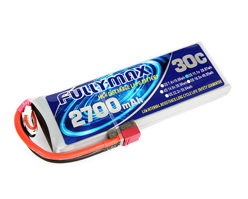 Pacchetto 30C 2700mAh 3S 11.1V della batteria di FULLYMAX LiPo con la spina di T per il camion degli aerei RC delle automobili RC di RC