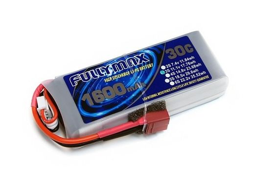 batteria di 30C 1600mAh 3S 11.1V LiPo per il camion degli elicotteri RC degli aerei RC delle automobili RC di RC