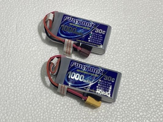 Pacchetto 30C 1000mAh 3S 11.1V della batteria di LiPo della spina di T per l'elicottero degli aerei RC delle automobili RC di RC