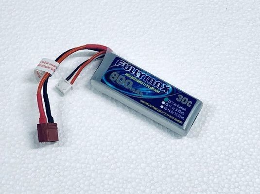 batteria di 7.4V 900mAh 30C LiPO per il modello Buggy Crawler Truck dell'elicottero del fuco RC di FPV
